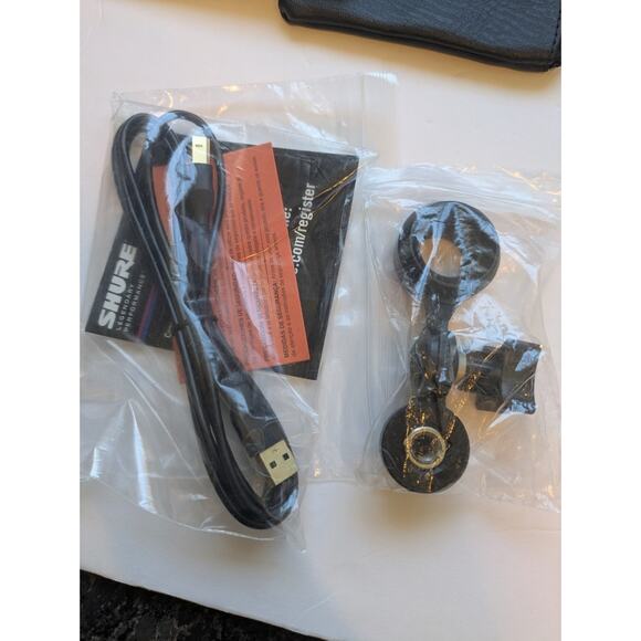 Shure PG27-USB Multi-Purpose Condenser Microphone in box w/Cable Stand Mount - Picture 10 of 11